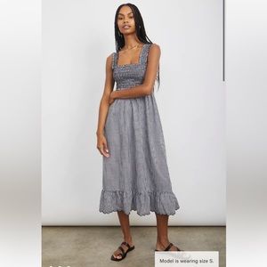 Rails Rumi Dress in Black Mini Gingham